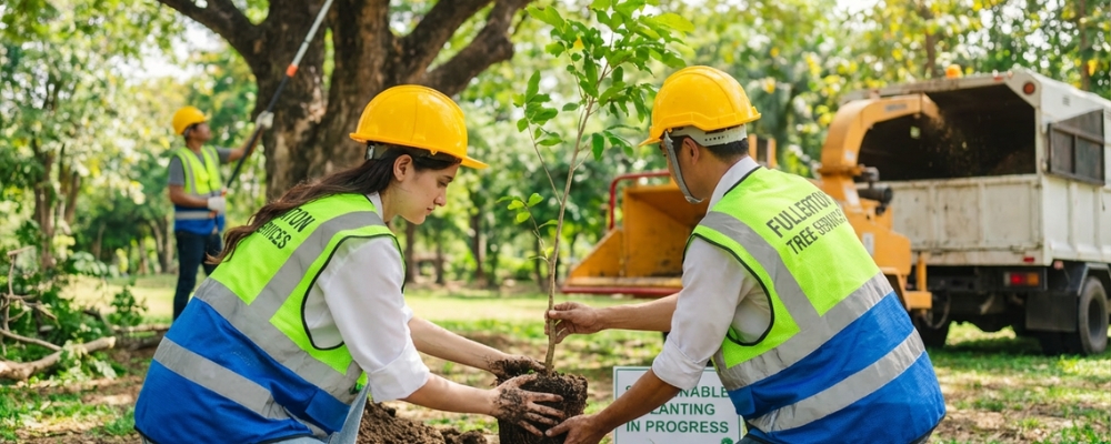 Fullerton Tree Services: Trimming, Removal, and Sustainable Planting